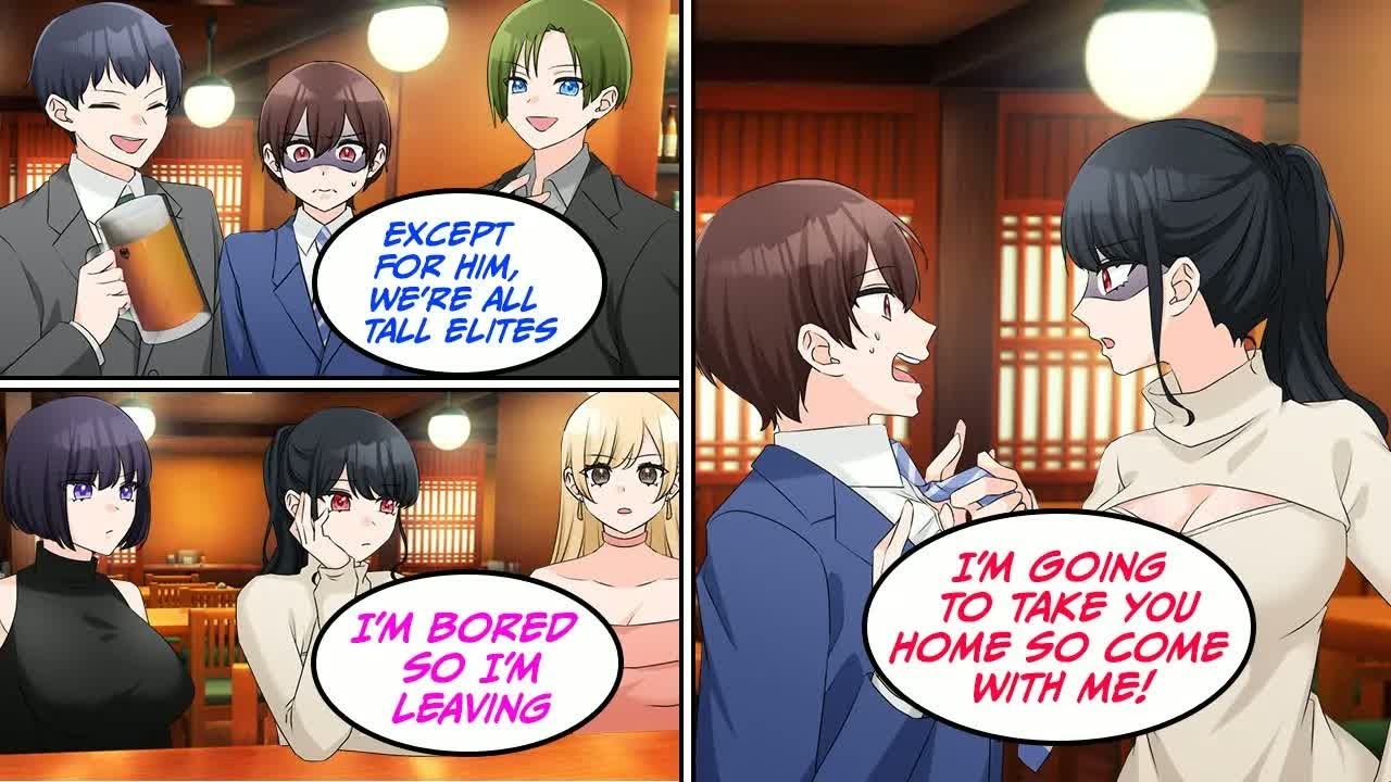 [Manga Dub] I was invited to a party with models but they left because it was boring [RomCom]