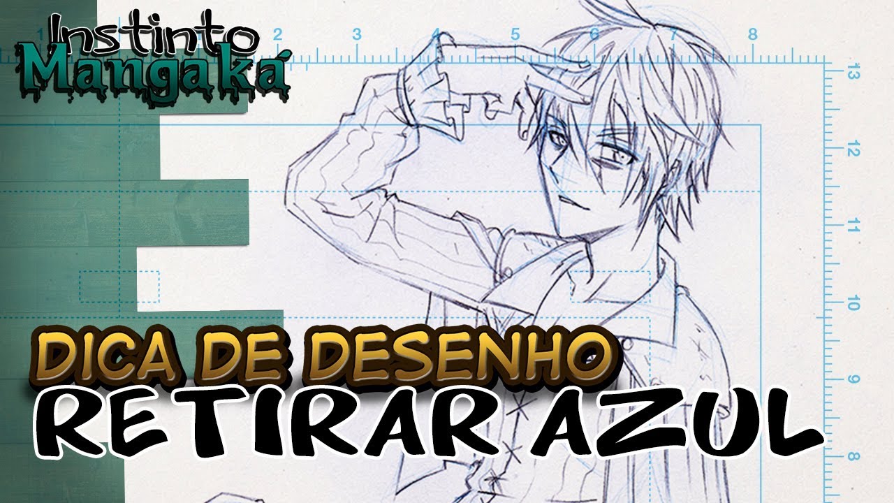 Retirar as marcações azuis das páginas | Dica de Desenho
