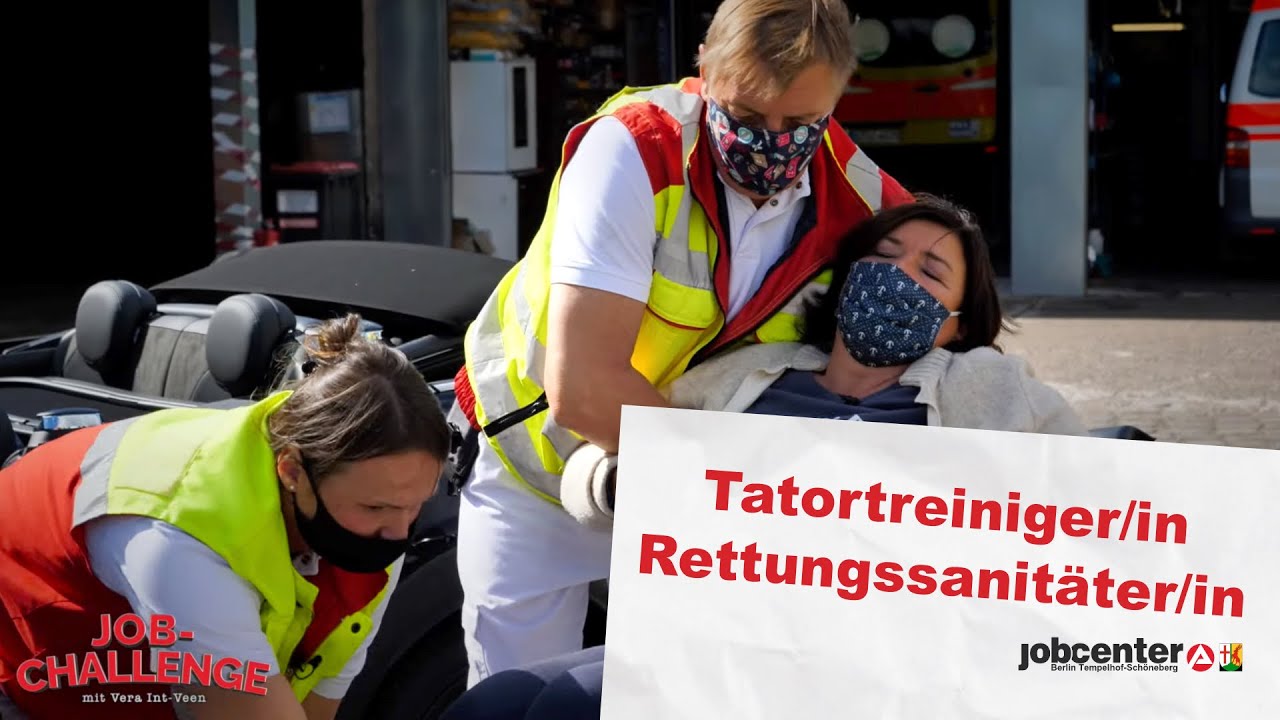 Tatortreinigerin / Rettungssanitäterin: Die Job-Challenge mit Vera Int-Veen