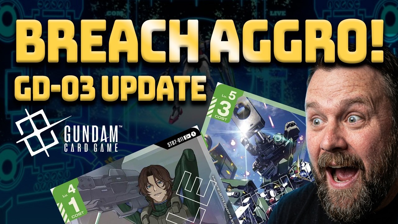 Обновление колоды GD03 Breach AGGRO! Gundam TCG