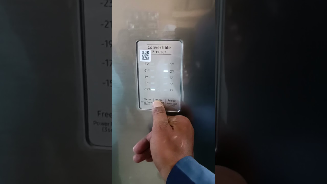 RT28C3732S8/HL. SAMSUNG DOUBLE REFRIGERATOR CONVERTABLE MODEL DEMO