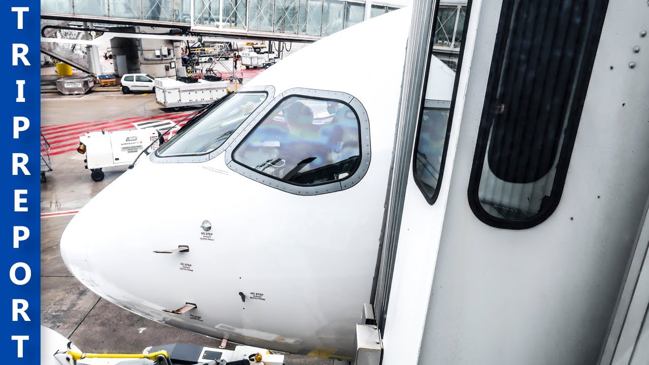 Air France's SUPERB NEW AIRBUS A220-300 | Paris - Lisbon | Economy Class