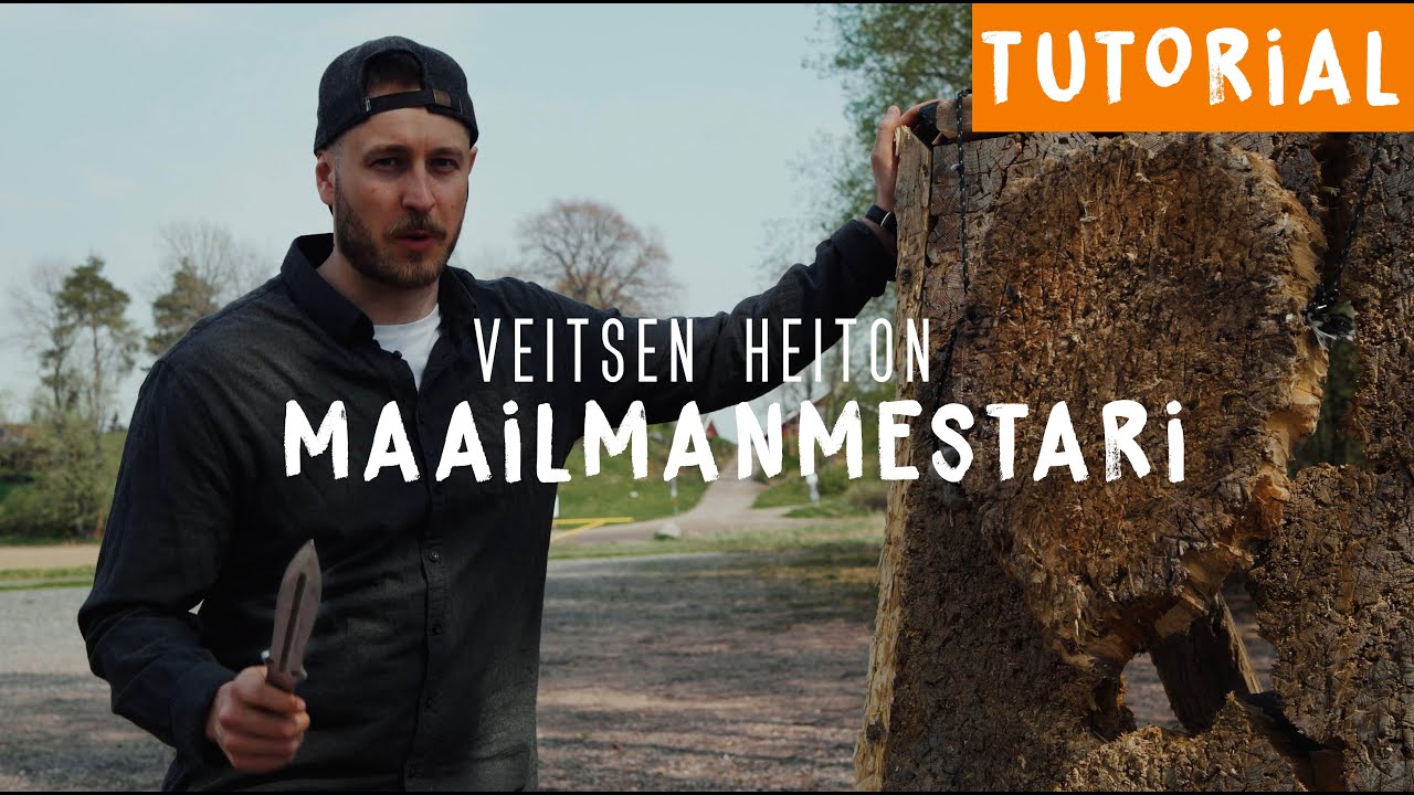 Veitsenheitto tutorial - mukana maailmanmestari Joel Holopainen