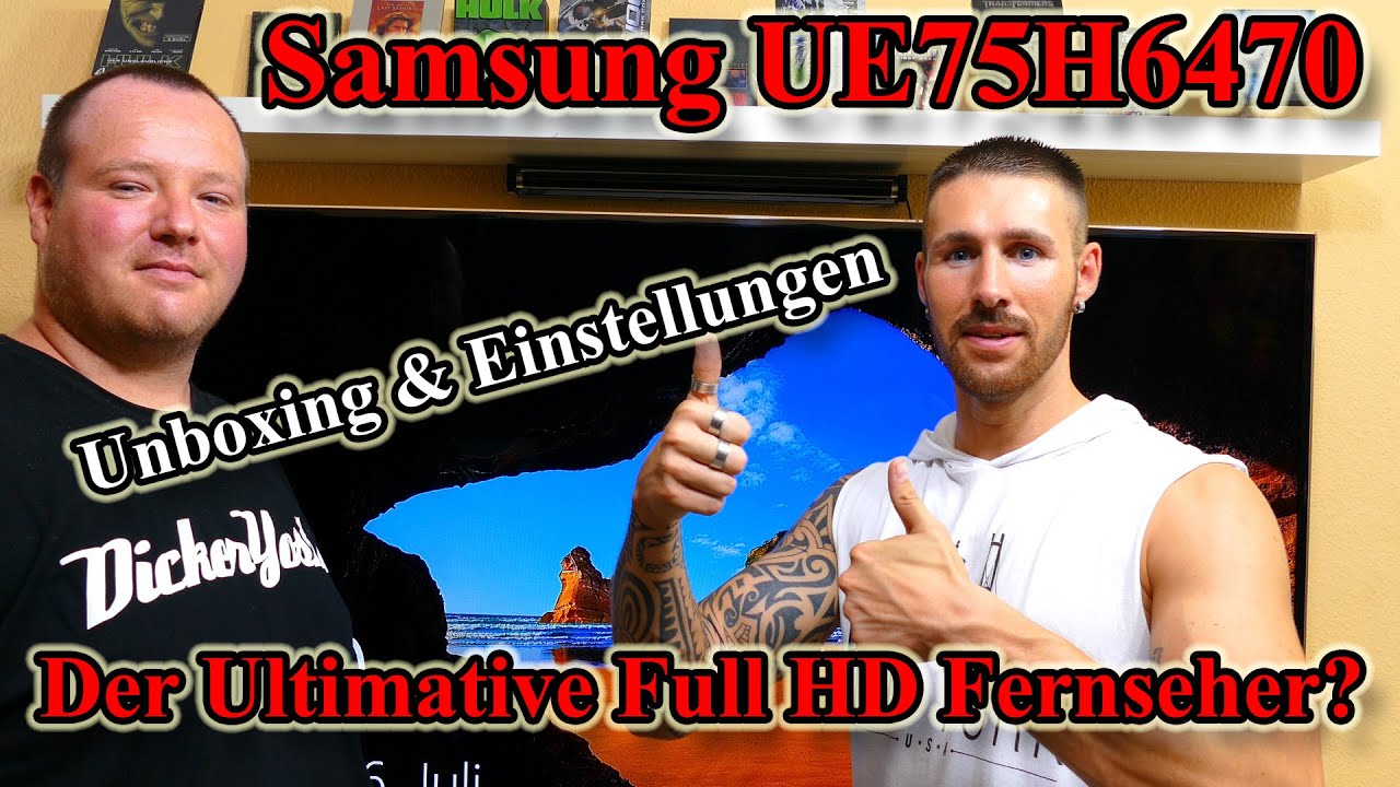 Samsung UE75H6470 Eine Gigantische Glotze [DickerYoshi/4K/2016]