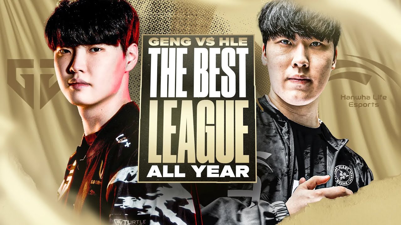 THE BEST LEAGUE OF LEGENDS ALL YEAR - GENG VS HLE - LCK SPRING 2025