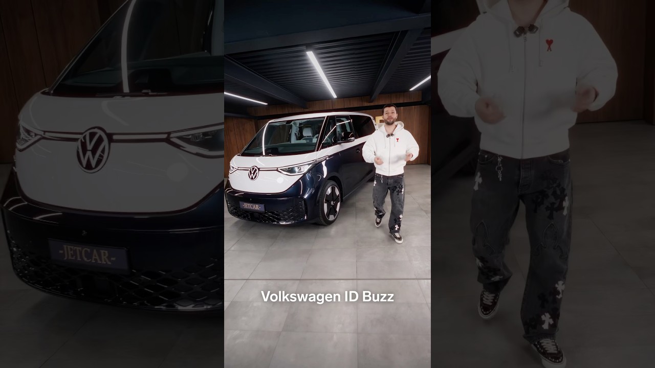 Обзор на Volkswagen ID.Buzz, 2023🪲 #jetcarru #shorts #youtubeshorts