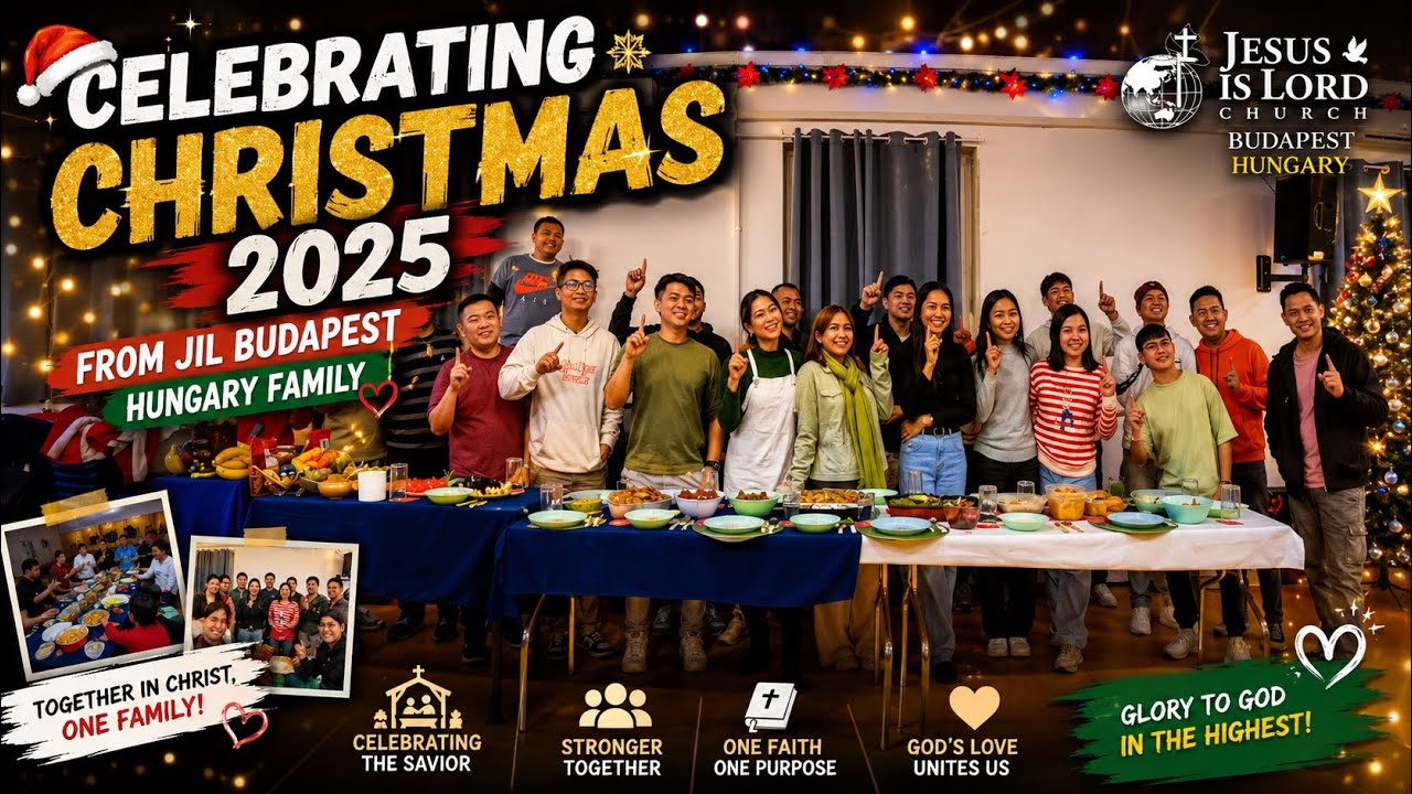 Celebrate Christmas eve here in Hungary with JIL Budapest Hungary