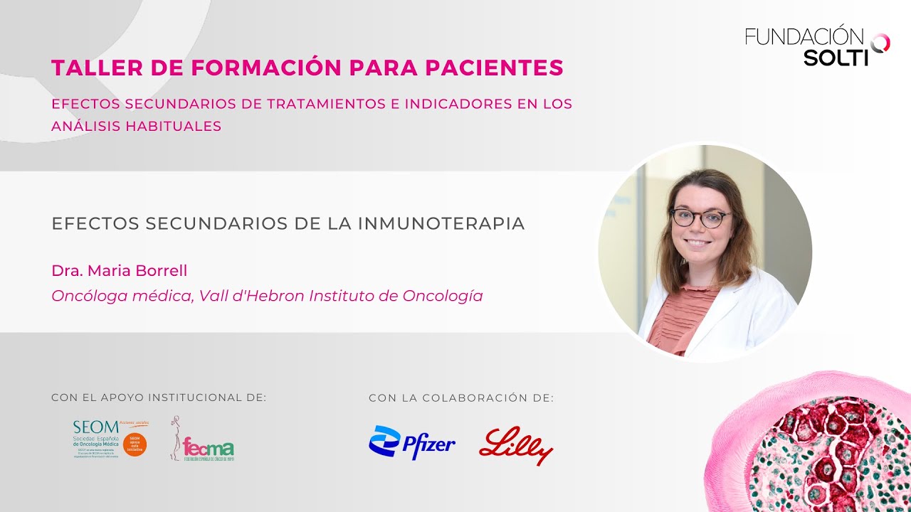 Efectos secundarios de la inmunoterapia.