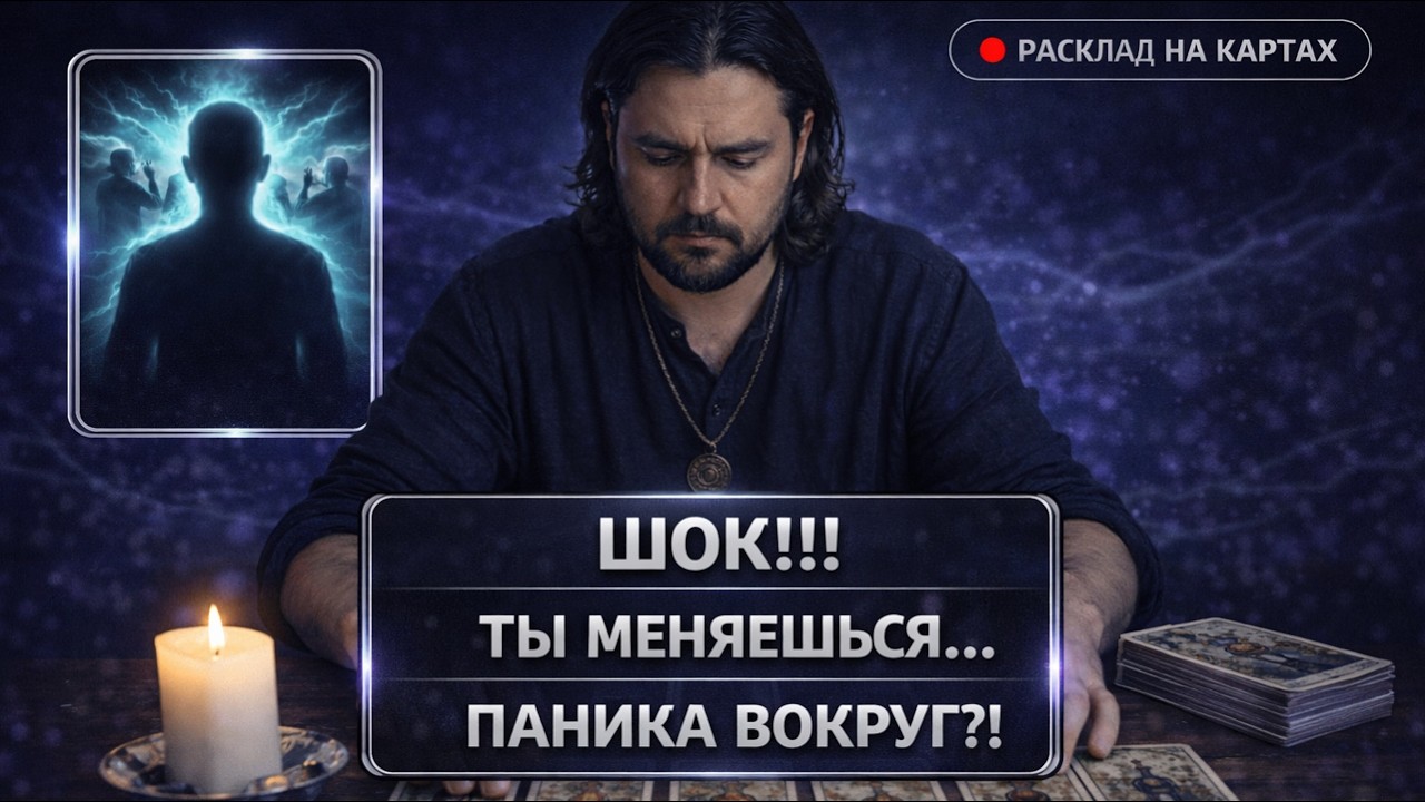 🛑 ОНИ ЭТО ЧУВСТВУЮТ! ⚡️ Твое новое Я 🚪 Конец старой жизни ✨ #расклад #психология #таролог