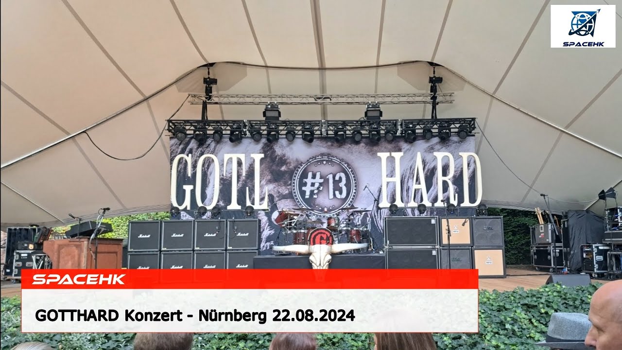 GOTTHARD Konzert - Nürnberg 22 08 2024