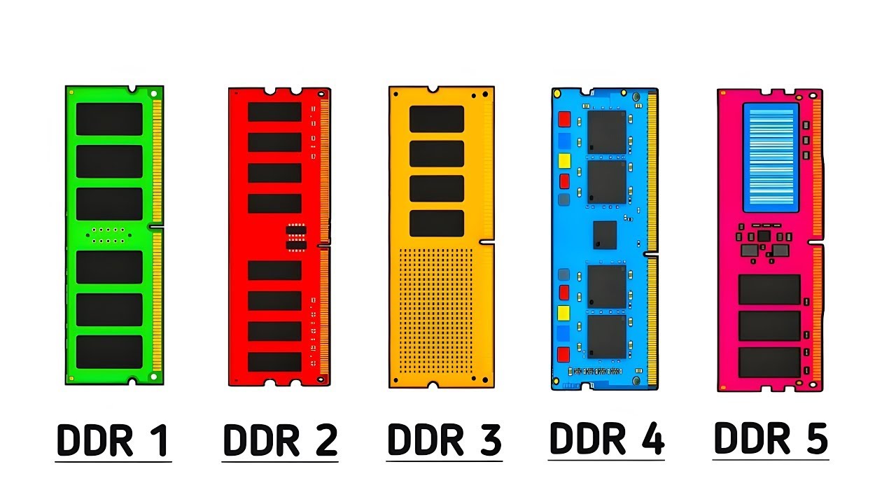 Every DDR RAM Explained In 11 Minutes