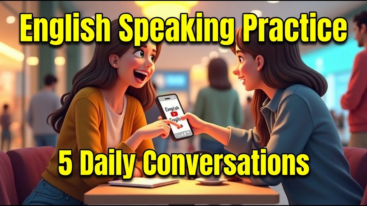 English Speaking Practice - 5 Daily Conversations | Pharmacy, Shopping, Office & More | A2-B1 Level