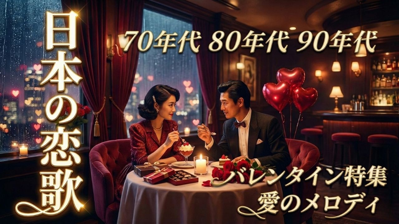 日本語: 懐かしいバレンタイン 2026 🕰️ レトロなラブソング 🍂 古き良きラブソング