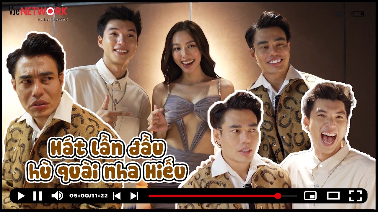 Đi hát lần đầu hồi hộp mà HIEUTHUHAI nó còn hù tâm lý!!! Lâm tuyên bố hát hay hơn HH Thùy Tiên nha