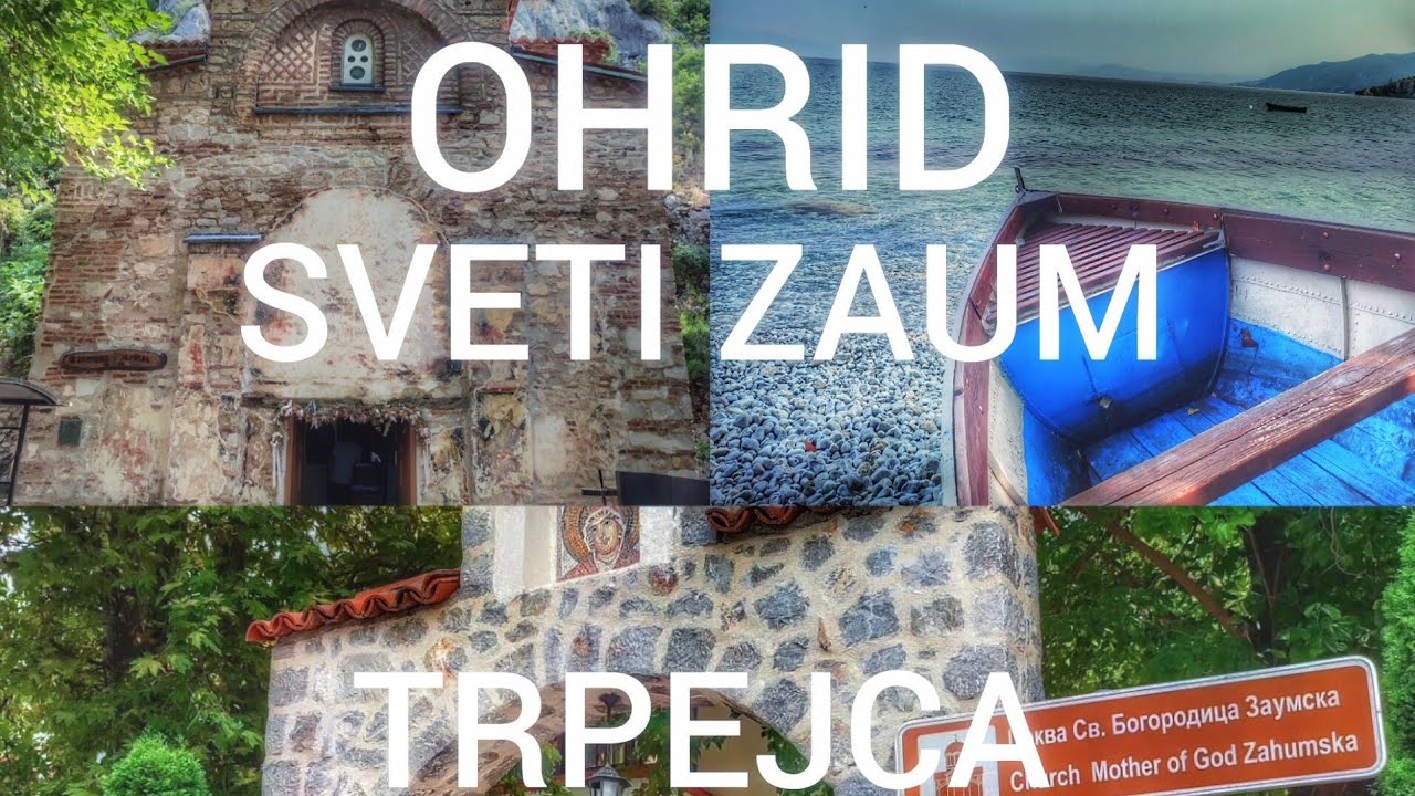 Ohrid -Trpejca - Sveti Zaum #ohrid #northmacedonia #byboat