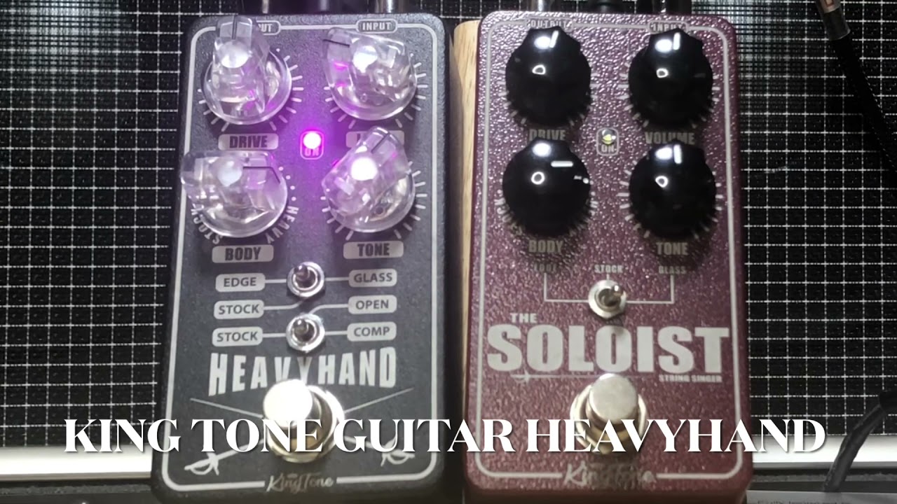 King Tone Guitar HEAVYHAND with Roland JC-40 - Sound Check 【魔法の箱研究所】