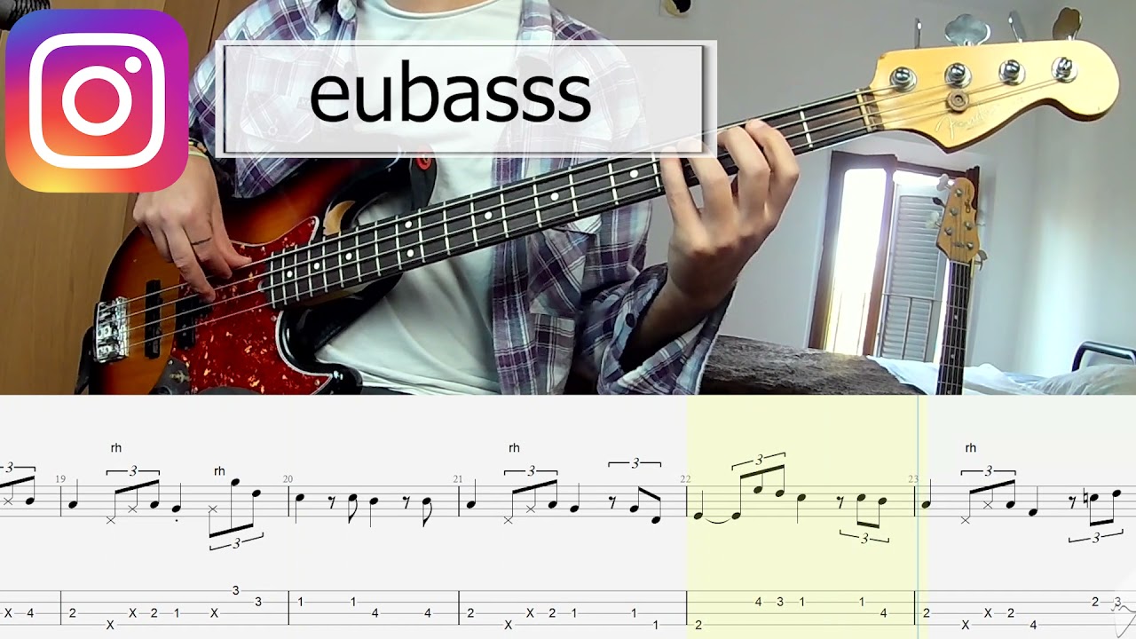 Michael Bublé - Feeling Good BASS COVER + PLAY ALONG TAB + SCORE