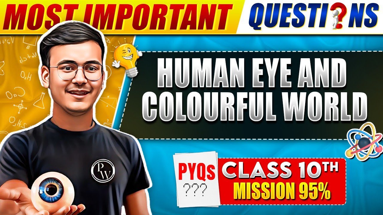 Complete Human Eye PYQs - Most Important Questions | CBSE Class 10