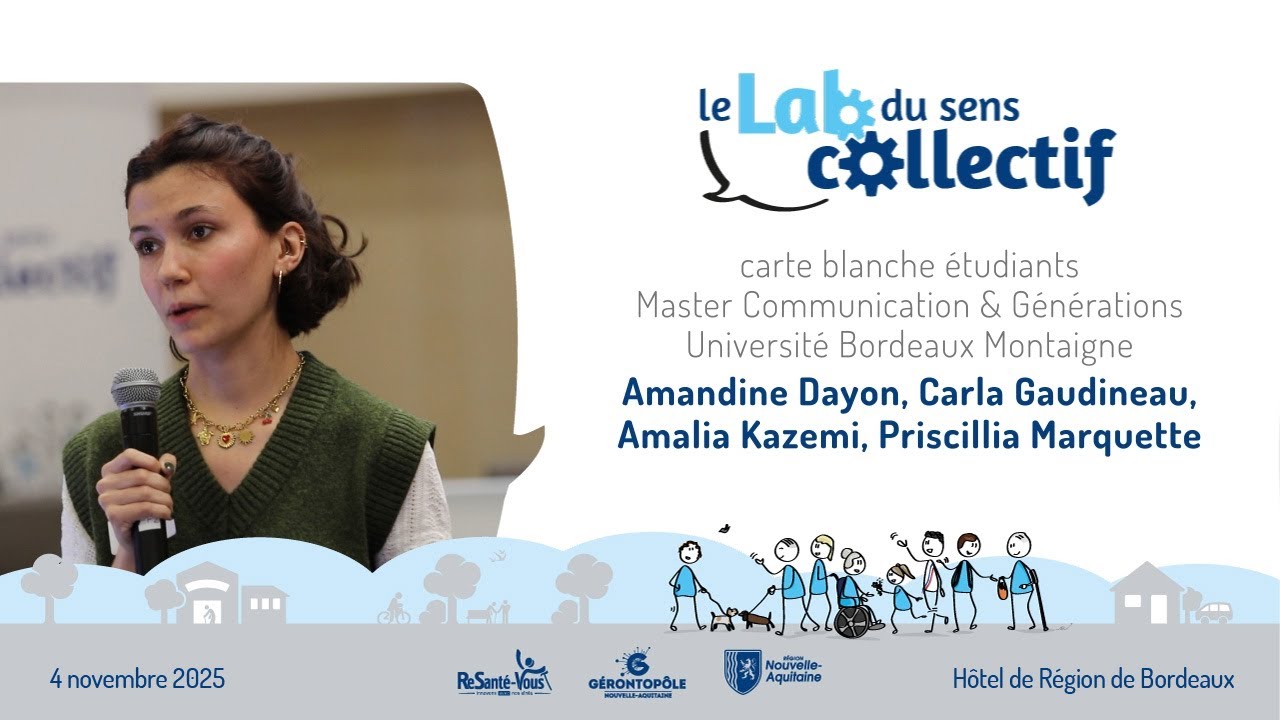 Lab du sens collectif 2025 - Restitution des ateliers du Lab - Étudiants Bordeaux Montaigne