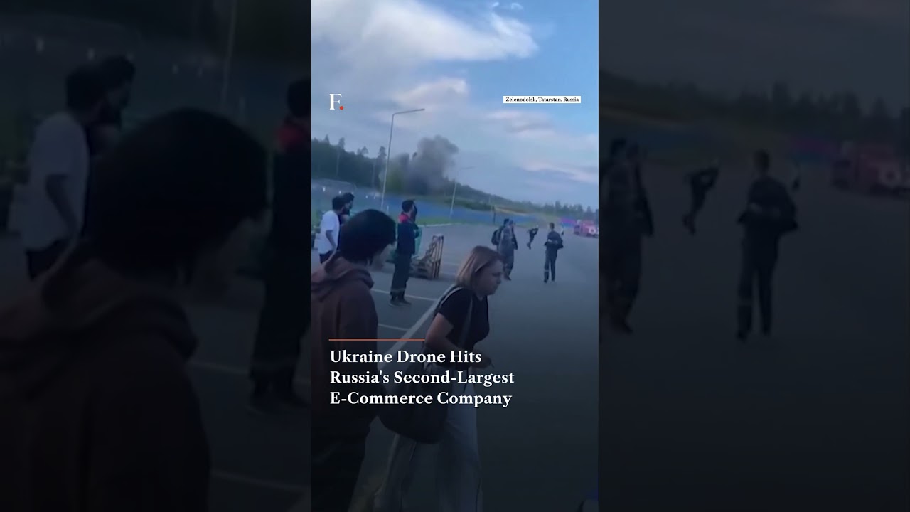 Ukraine Drone Hits Russia's Second Largest E Commerce Company | N18G