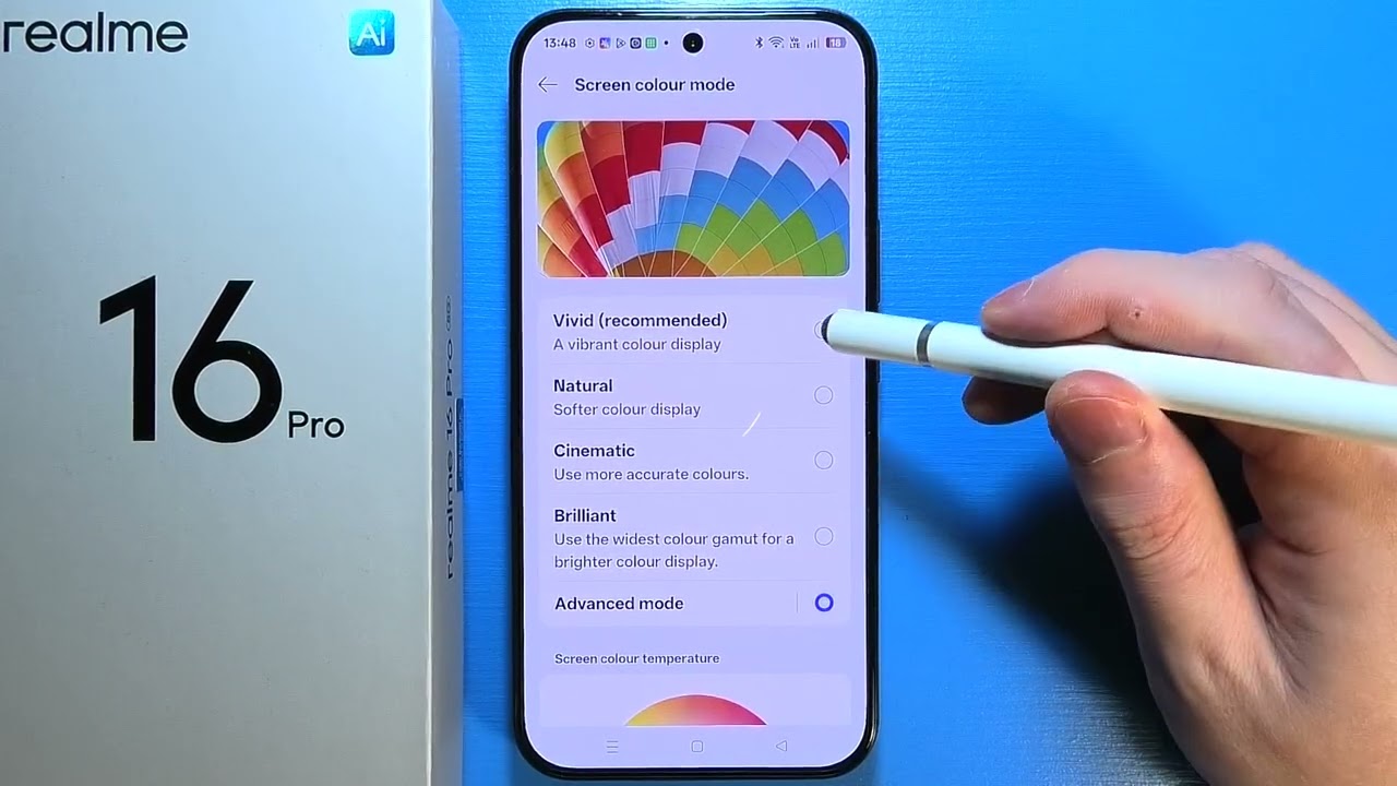 Realme 16 Pro 5G: How To Adjust Screen Color Mode