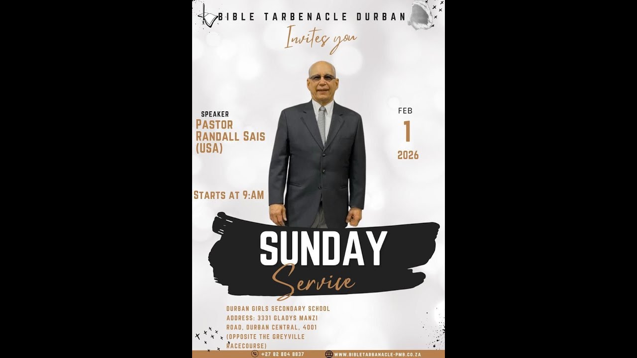 Sunday Morning Service | 9:00AM | Pastor Randall Sias