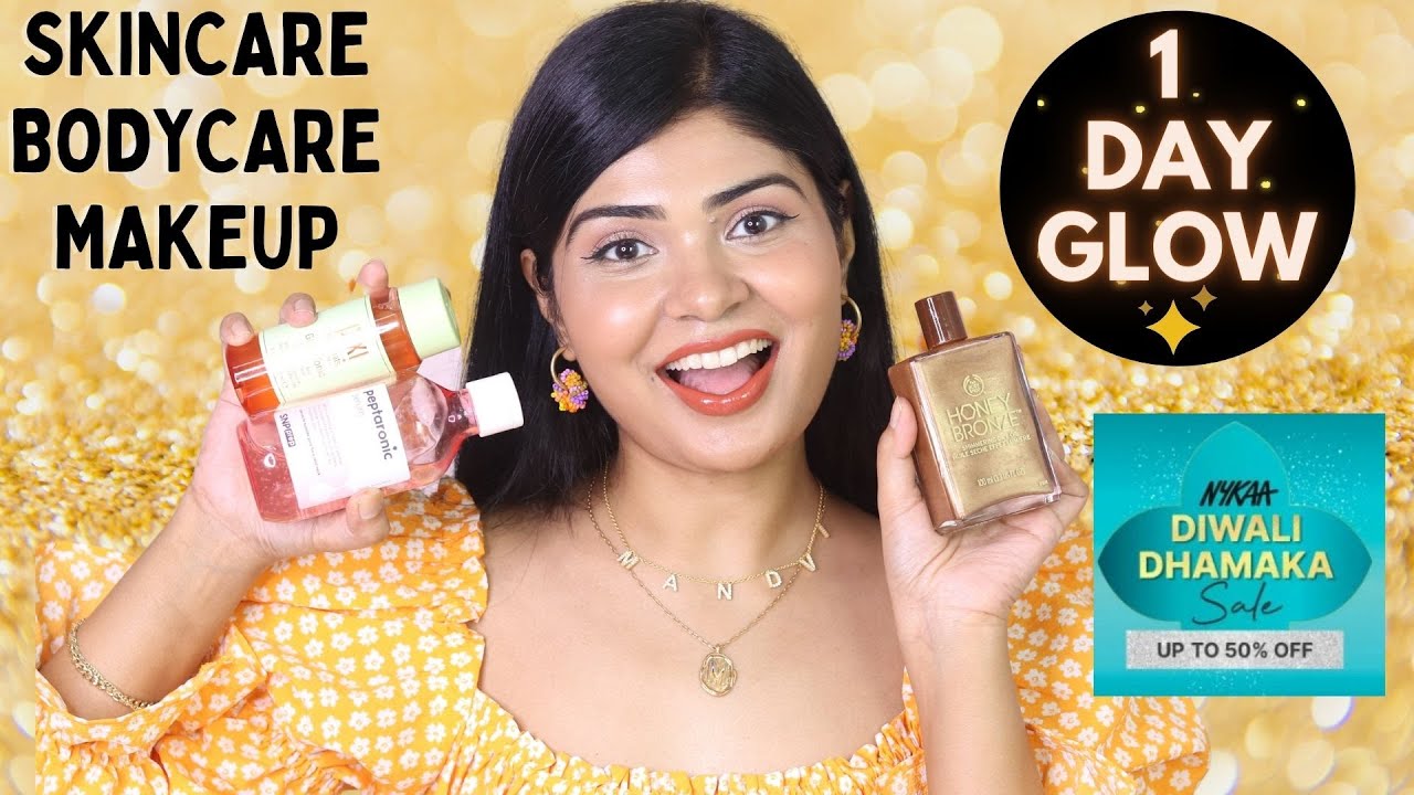 GLOW in 1 DAY: Skincare, Makeup & Bodycare Favourites