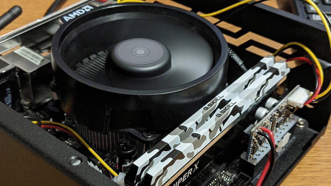 Бюджетный мини ПК на AMD Ryzen Apu с блоком питания Pico PSU