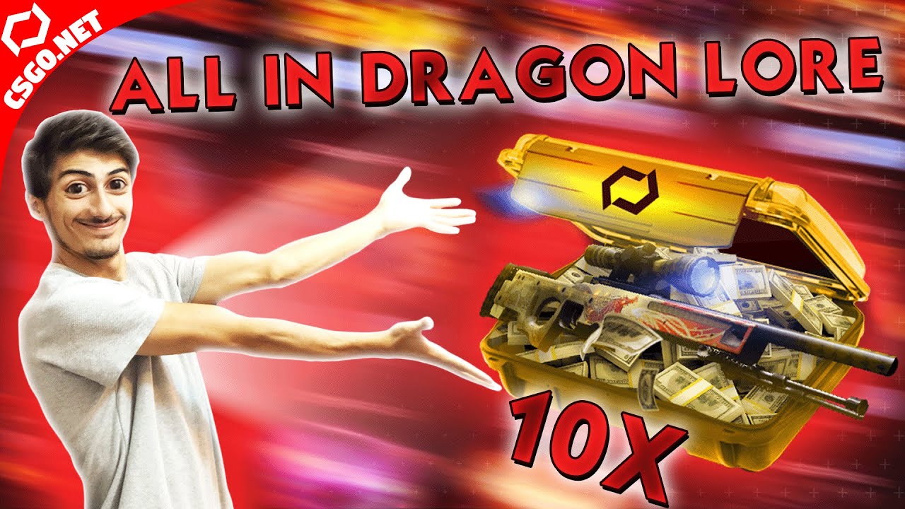 ALL IN Dragon Lore 👀 10X CsGoNet