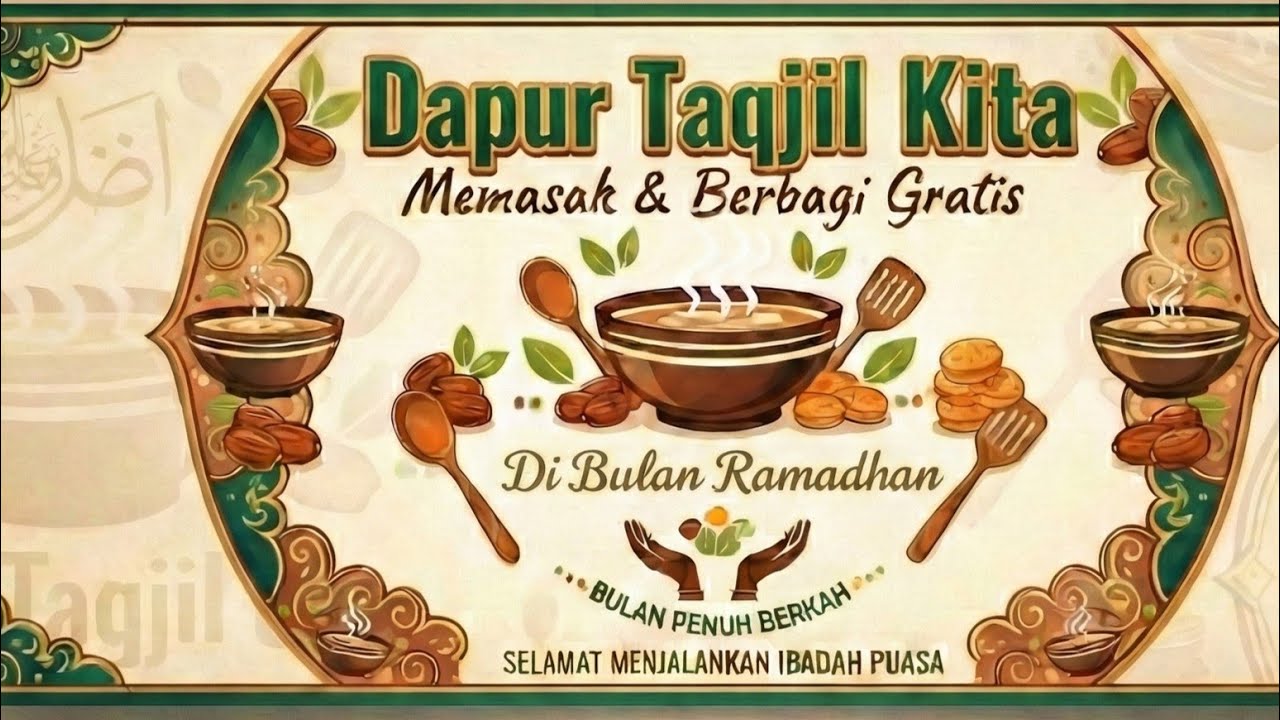 Live : Dapur Taqjil Kita (Tgl 20 Februari 2026)_Demak