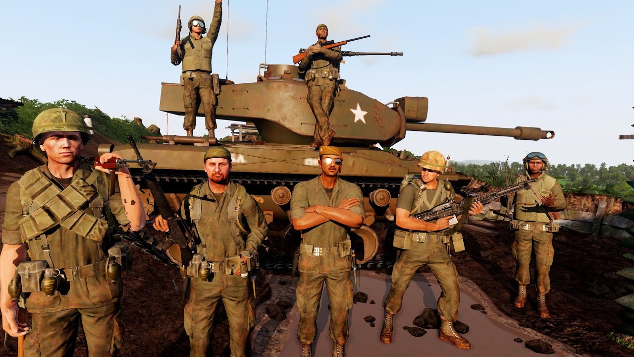 Pushing back Charlie | Arma 3 vietnam