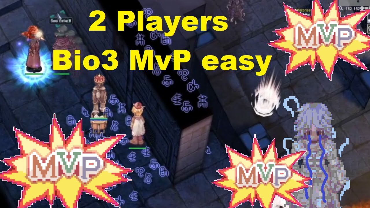 Ragnarok PreRenewal - BioLab 3 MvP - 2 players No Tank - part (1/2): WS HW SINX