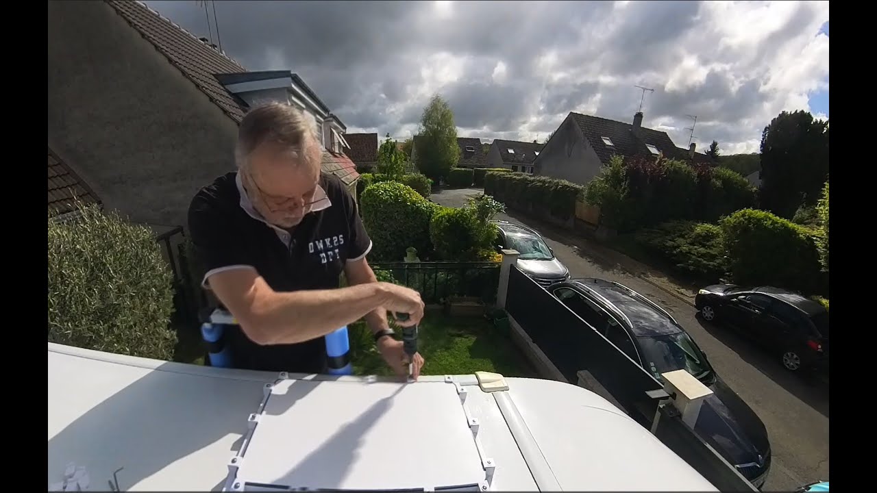 (36) Starlink en 12V sur le toit de mon camping-car