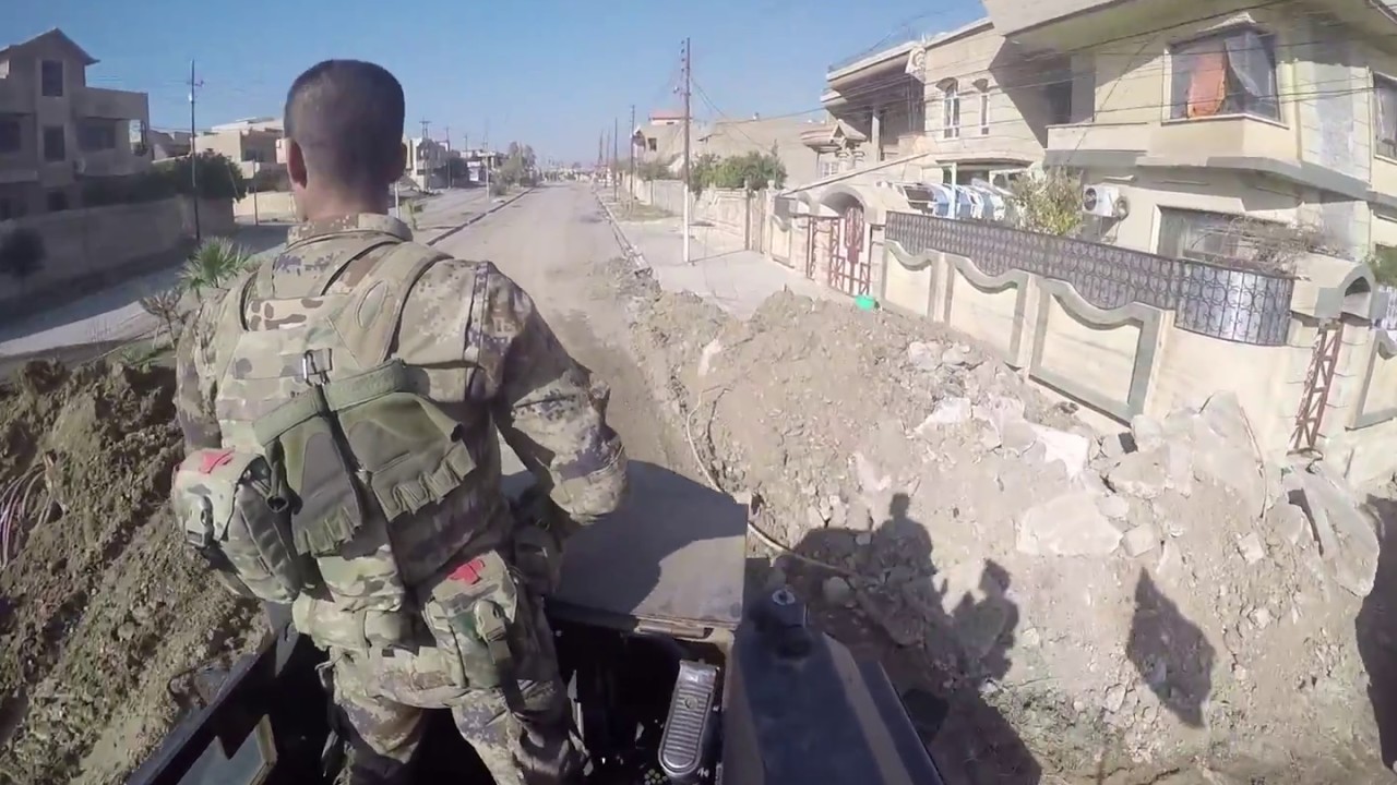 Humvee Ride in Mosul with the Iraqi Counter Terrorism Service