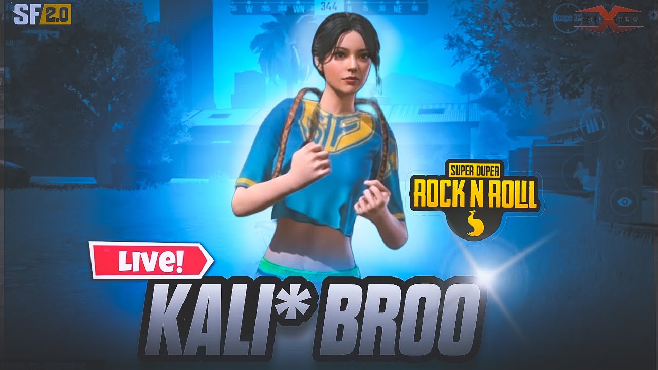 LIVE 🔴 | Kali*Broo is Here 😈 | Super Duper Rock N Roll Gameplay | ScarFall 2.0