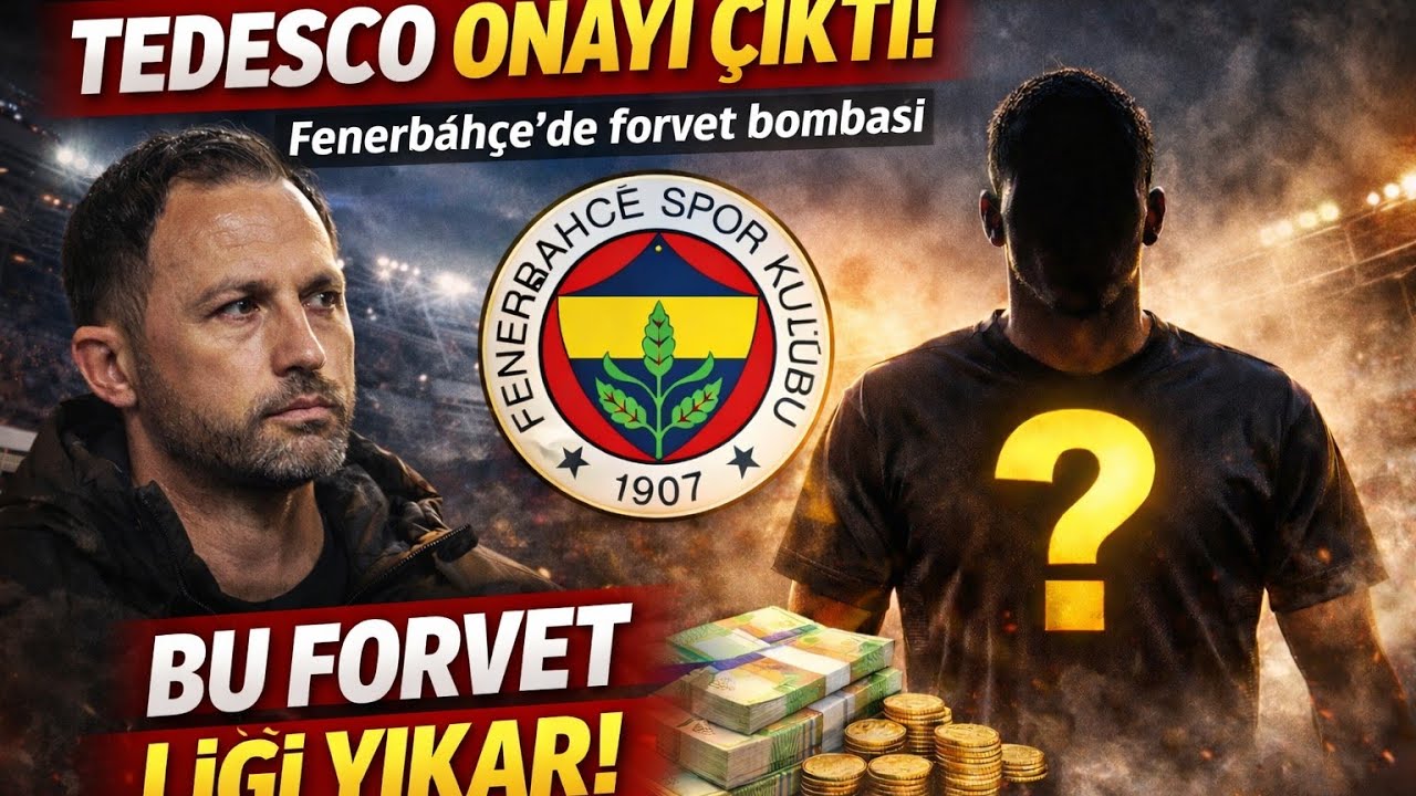 Kim Bu Forvet? Tedesco’nun İstediği İsim Ortaya Çıkıyor