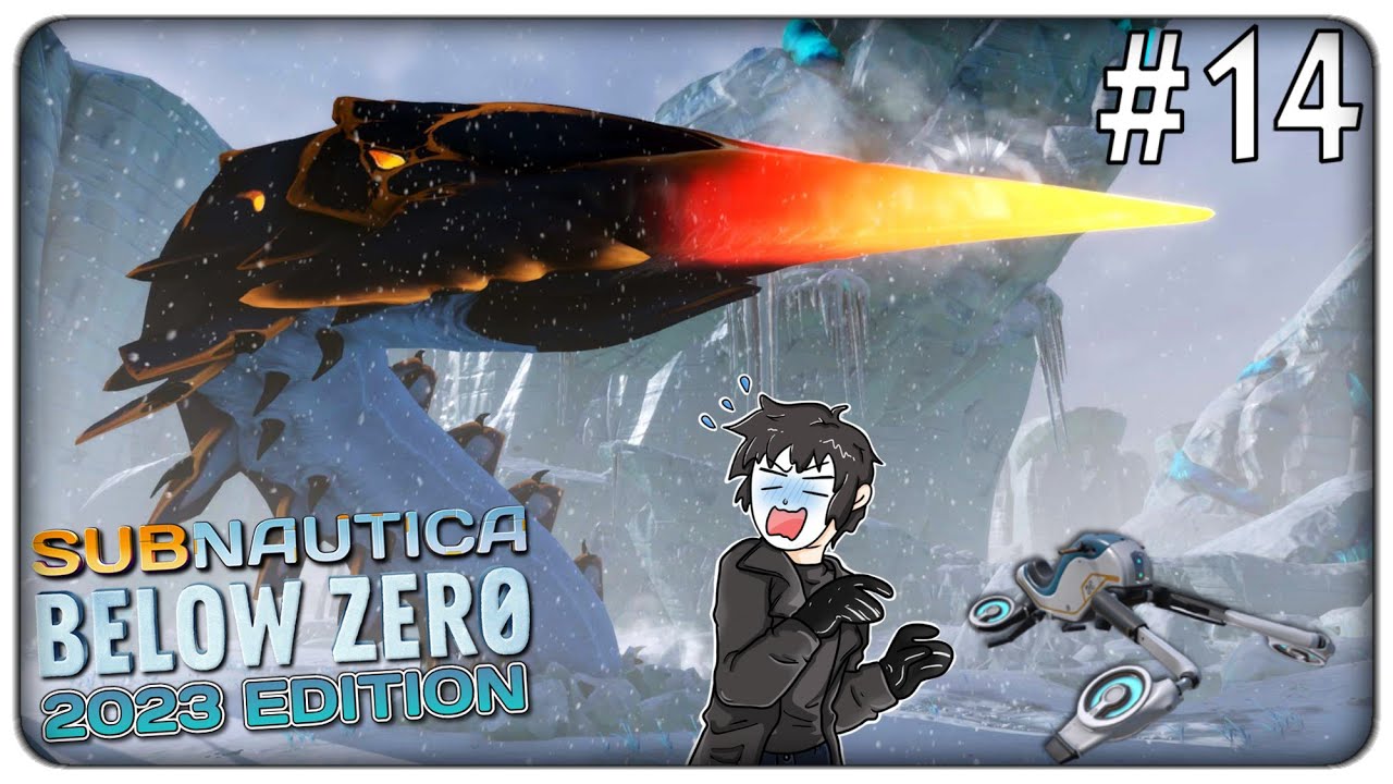 FUGGIAMO DAL VERME GIGANTE CHE STRISCIA SOTTO IL GHIACCIO | Subnautica Below Zero 2023 ep.14
