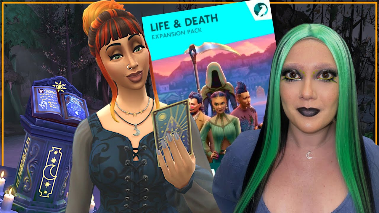 Let’s play with the sims 4 life and death expansion pack! // Sims 4 life & death