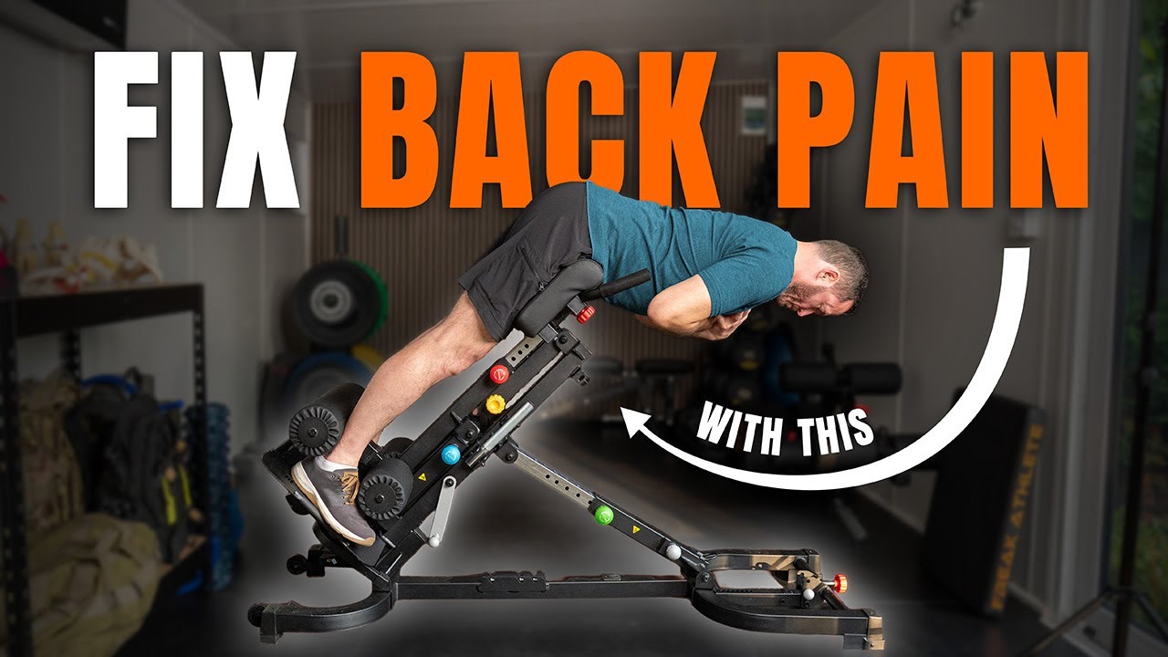 Fix Back Pain & Build Strength With a 45 Degree Back Extension Machine
