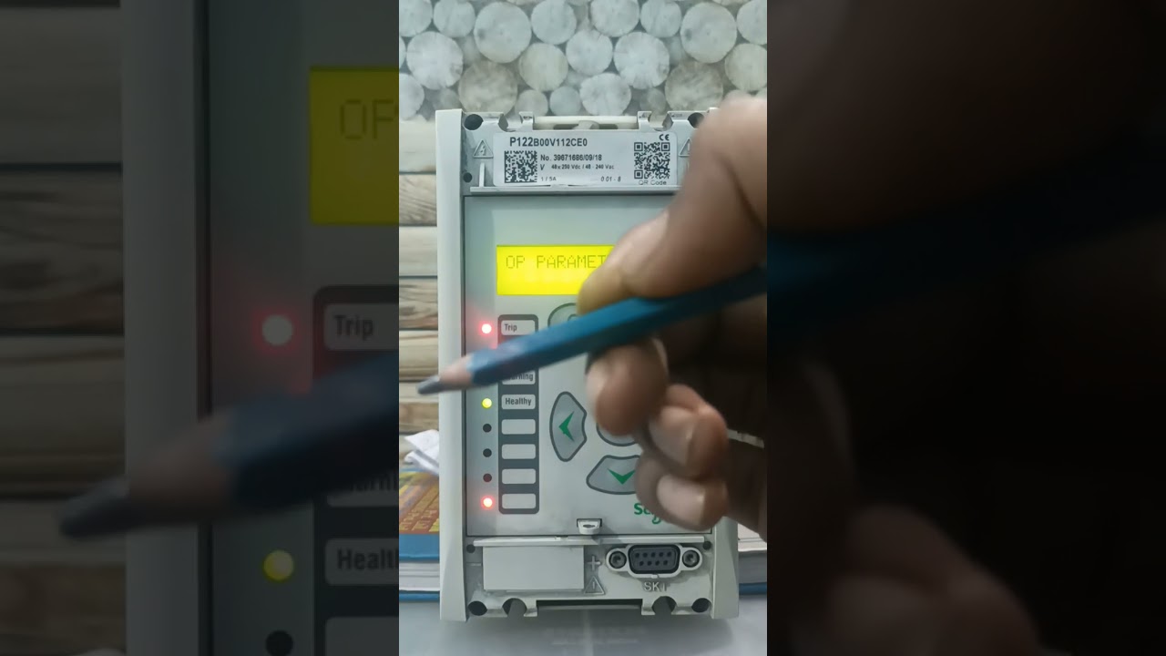 MiCOM P122 full setting