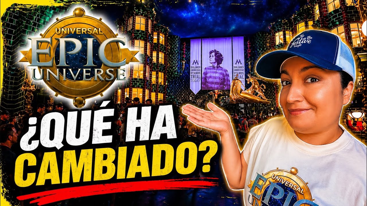 ¡Actualizaciones del parque EPIC UNIVERSE después de la APERTURA!