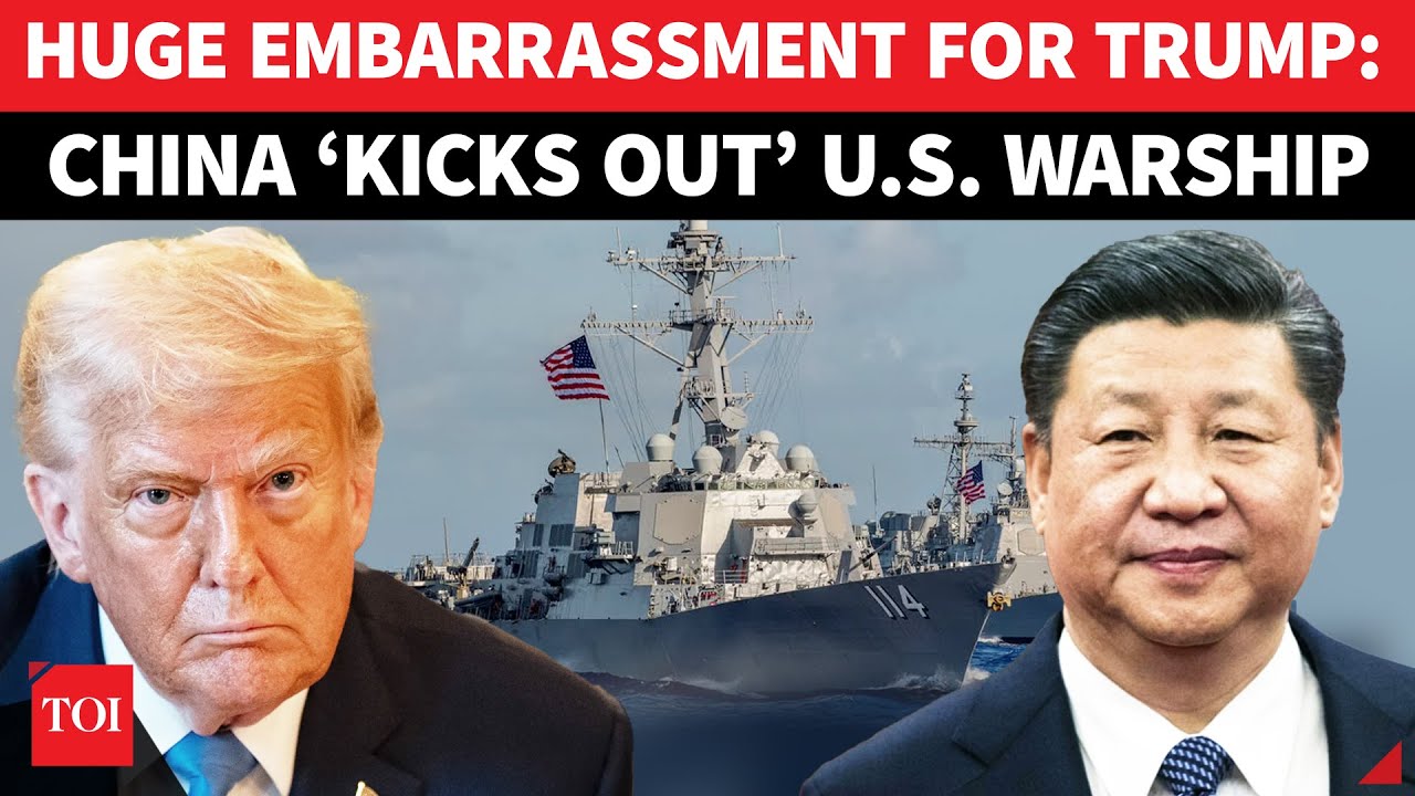 Chinese Navy ‘CHASES AWAY’ U.S. Destroyer From Disputed Scarborough Shoal In South China Sea