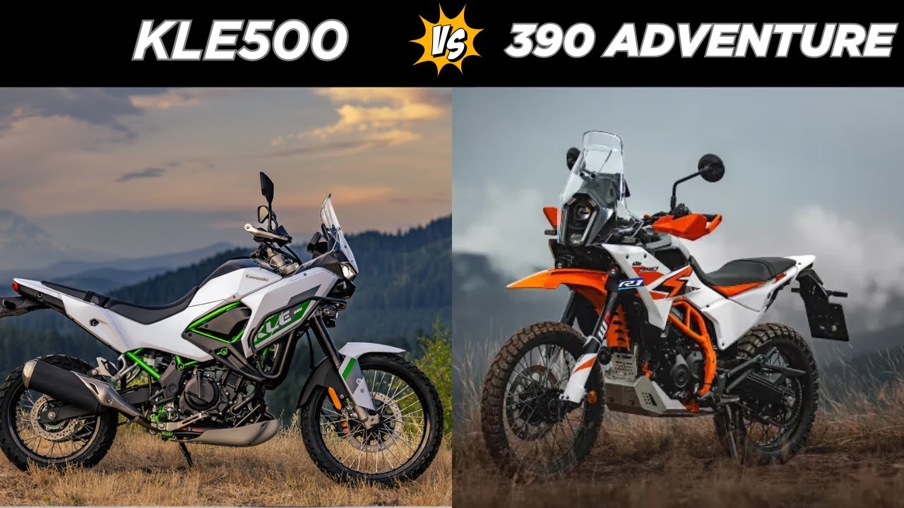 Kawasaki KLE500 против KTM 390 Adventure 2026 года: решающее противостояние мотоциклов для приклю...