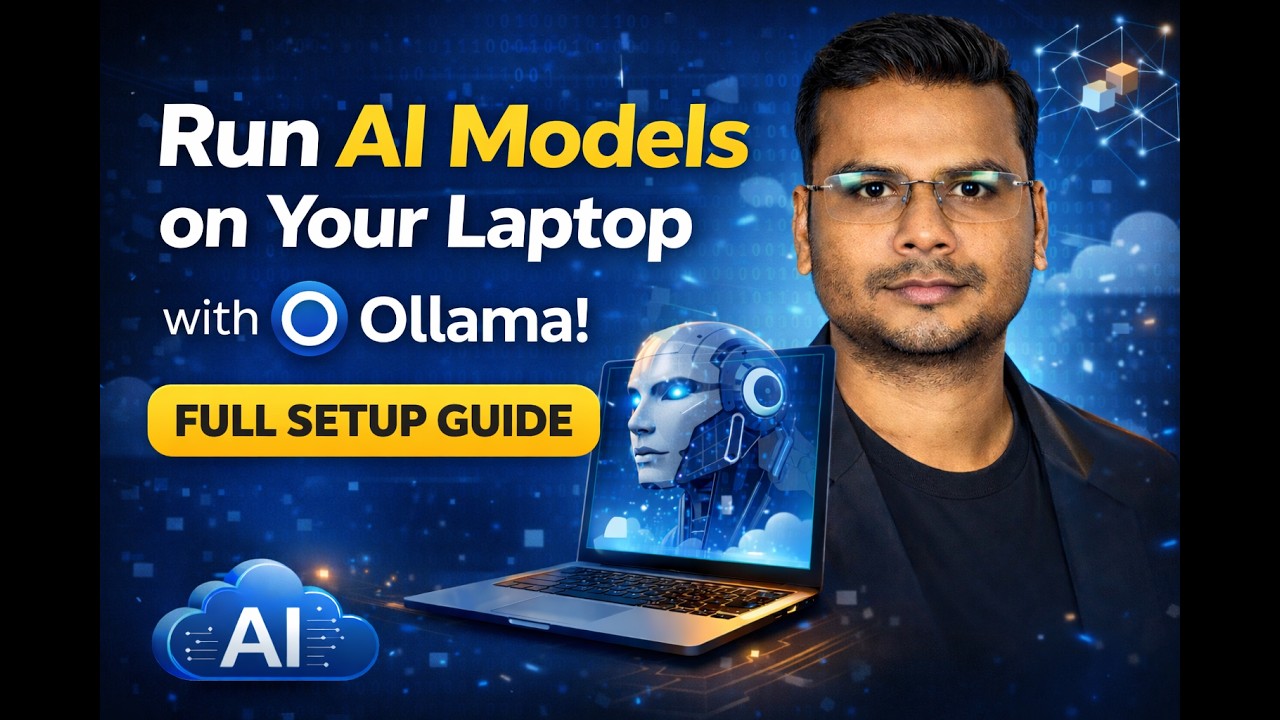 Run AI Models on Your Laptop with Ollama | Full Setup Guide