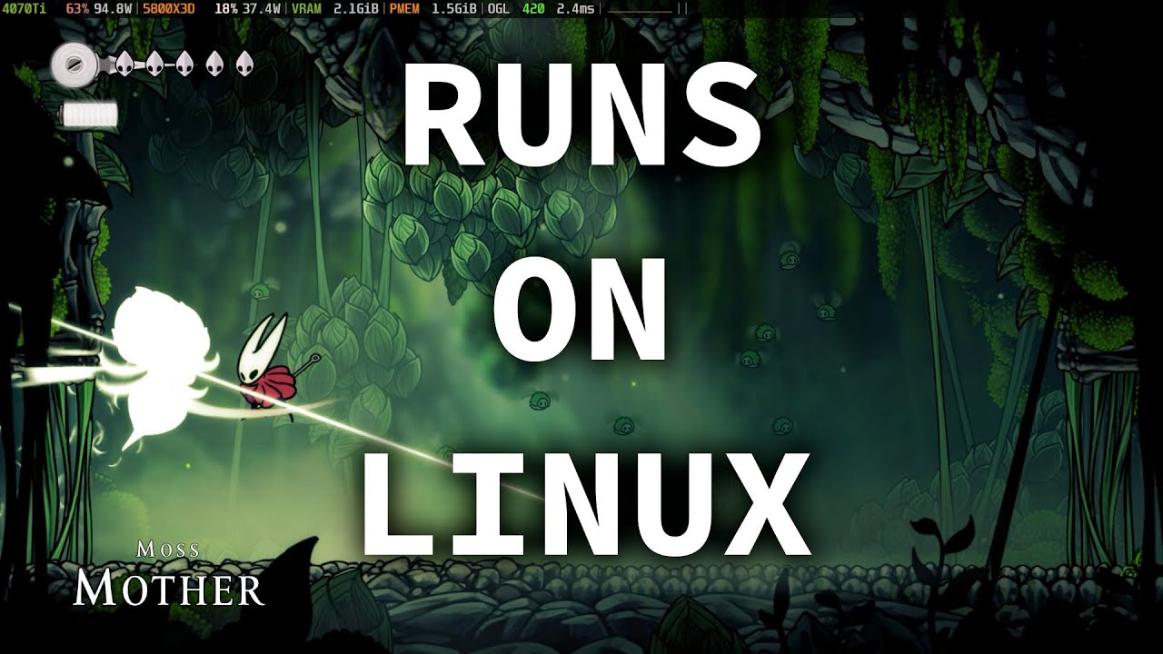 Hollow Knight: Silksong Runs on Linux [Native]