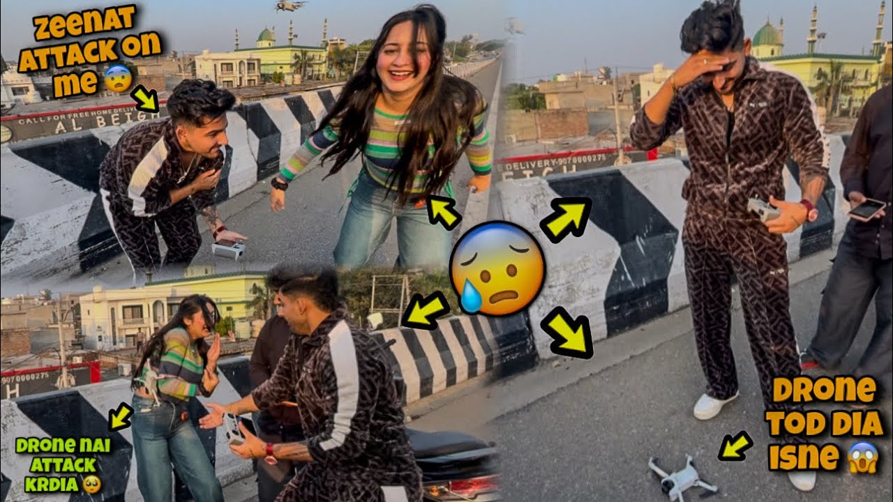 @zeenatvlogs6571 New Drone Crash Krdia 😱 Loss of Rs 70,000 😨