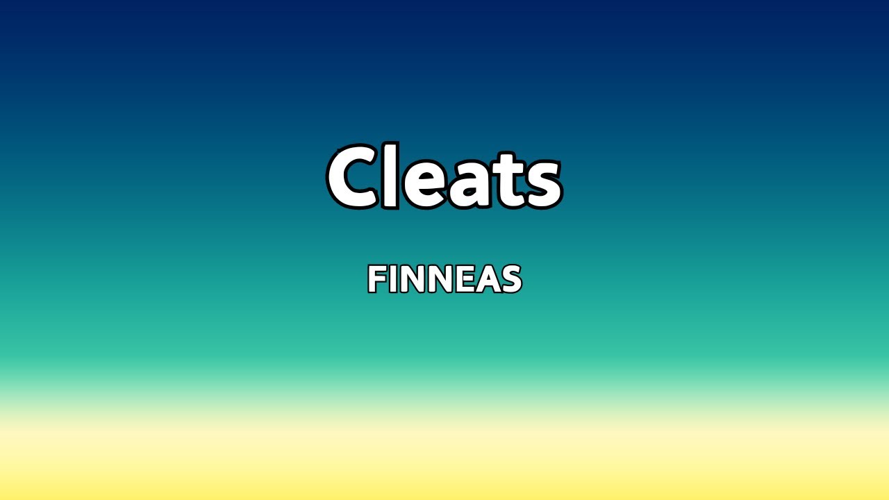 FINNEAS - Cleats (Lyrics)