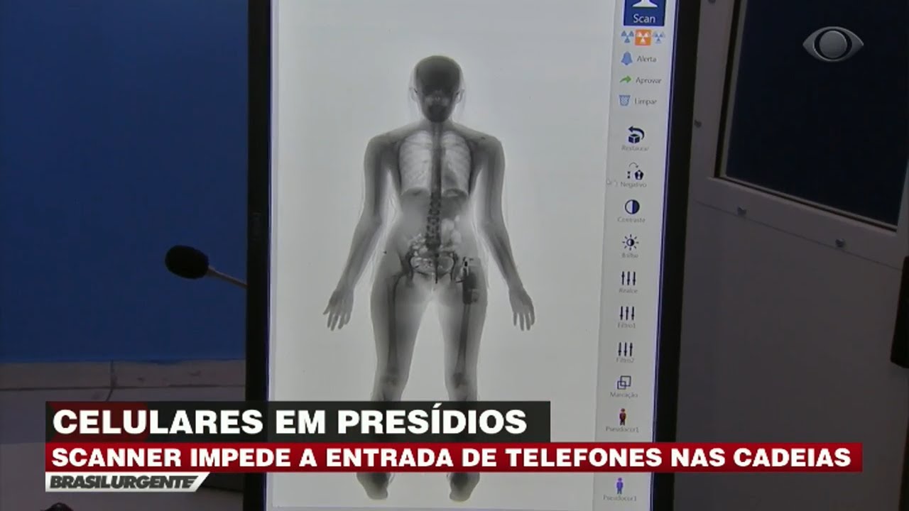 Scanners impedem entrada de celulares em presídios