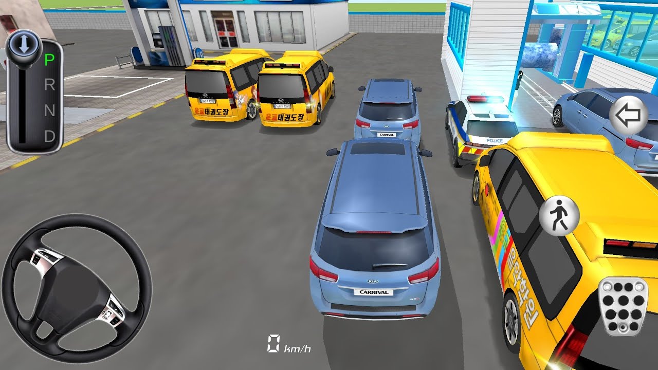 New Blue Kia Carnival 🚙 For Parking - 3d Driving Class android game || Car Game 