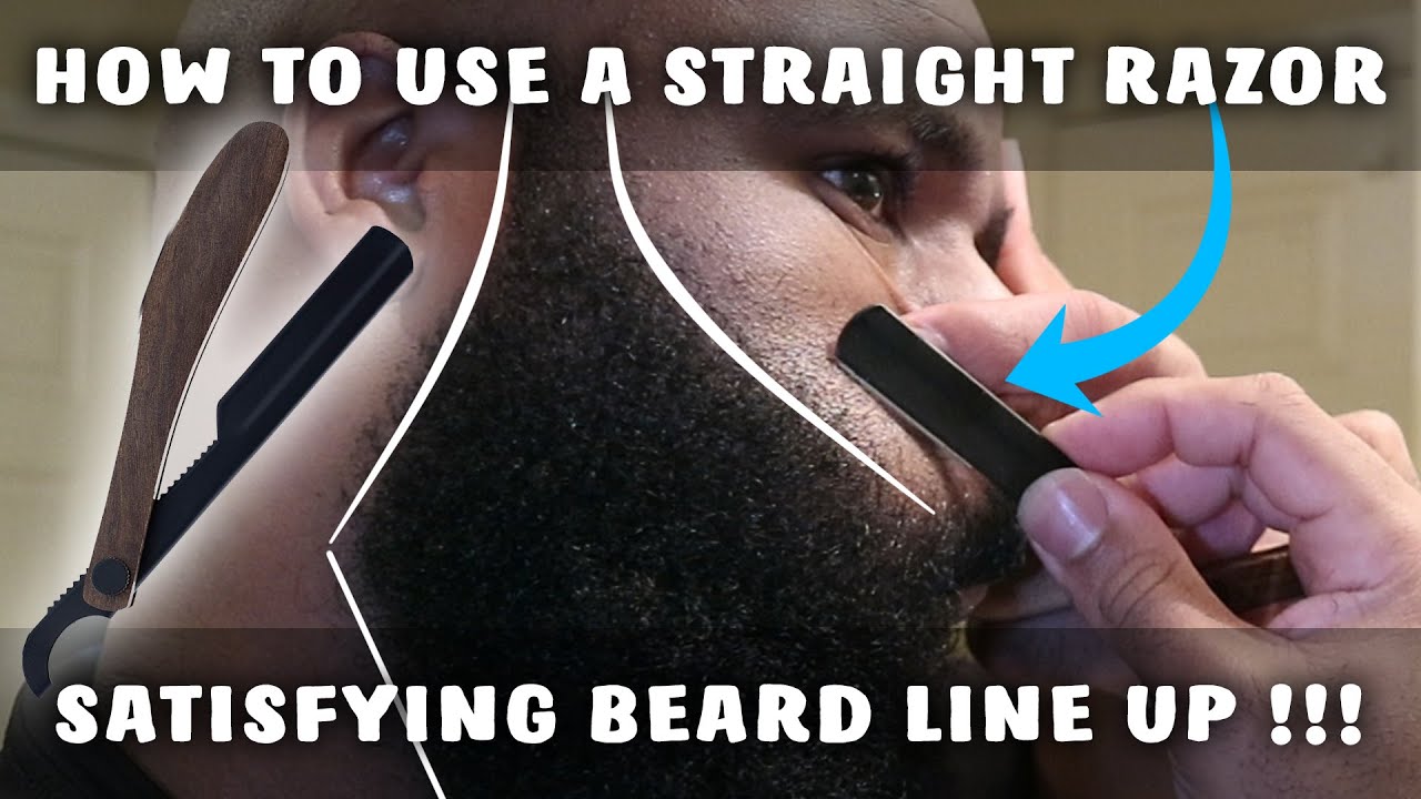 Satisfying Beard Line Up 💈 Using A Straight Razor 🪒 & Edge Up Trimmers | Fade To Perfection 👌🏽